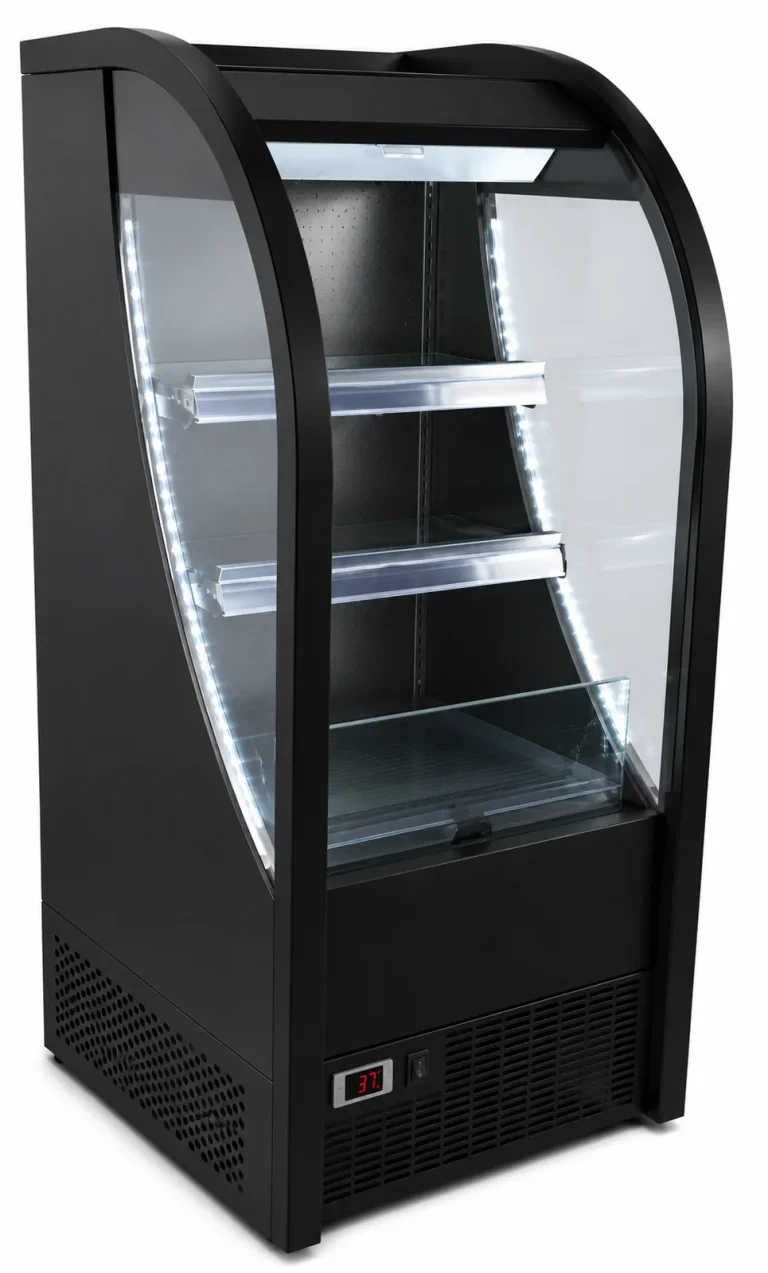 AC Air Curtain Display Cooler, AC-6, angled view