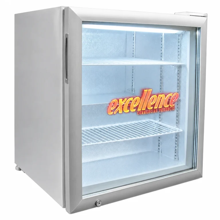 CTF Countertop Freezer & Ice Cream Freezer, with Excellence graphic on the door