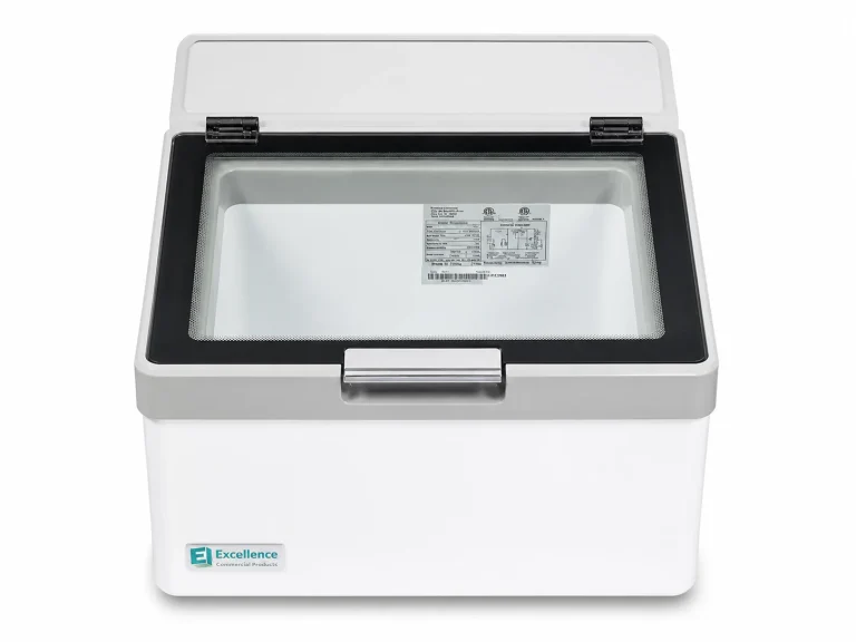 CVL Countertop Lift & Ice Cream Freezer, from the front