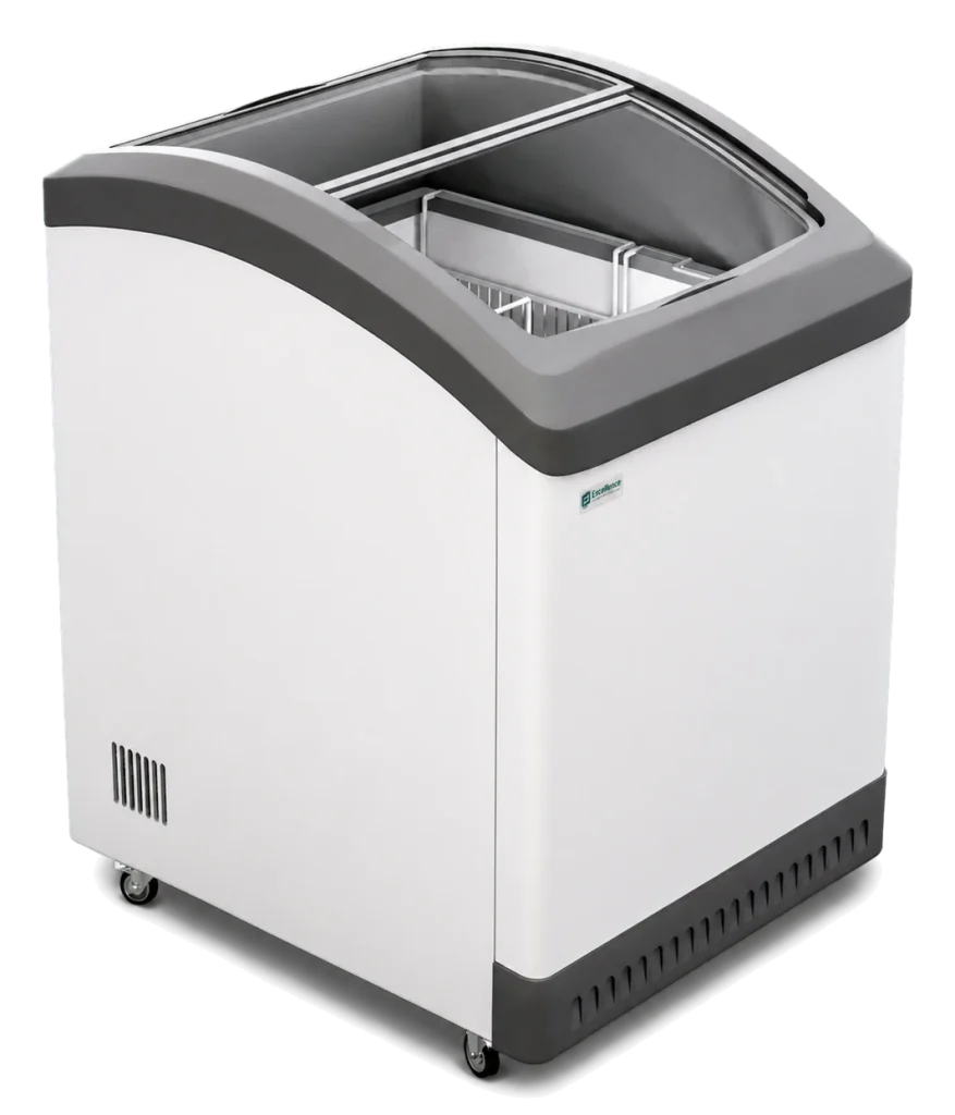 MC Curved Mini Bunker Freezer and Ice Cream Freezer