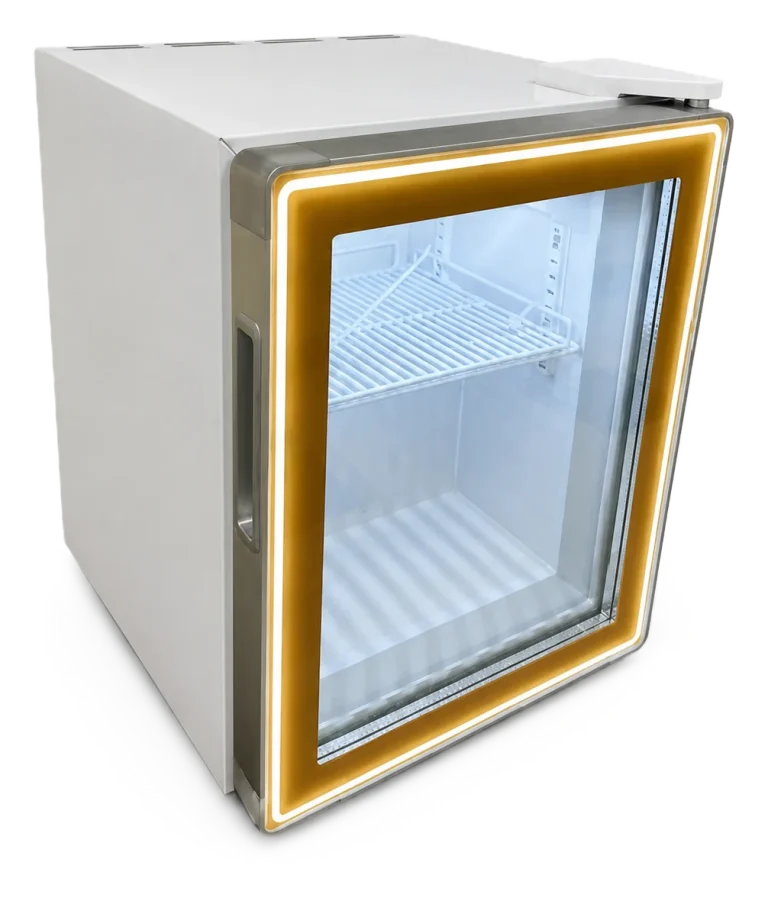 MINI Countertop Glass Door Ice Cream Freezer