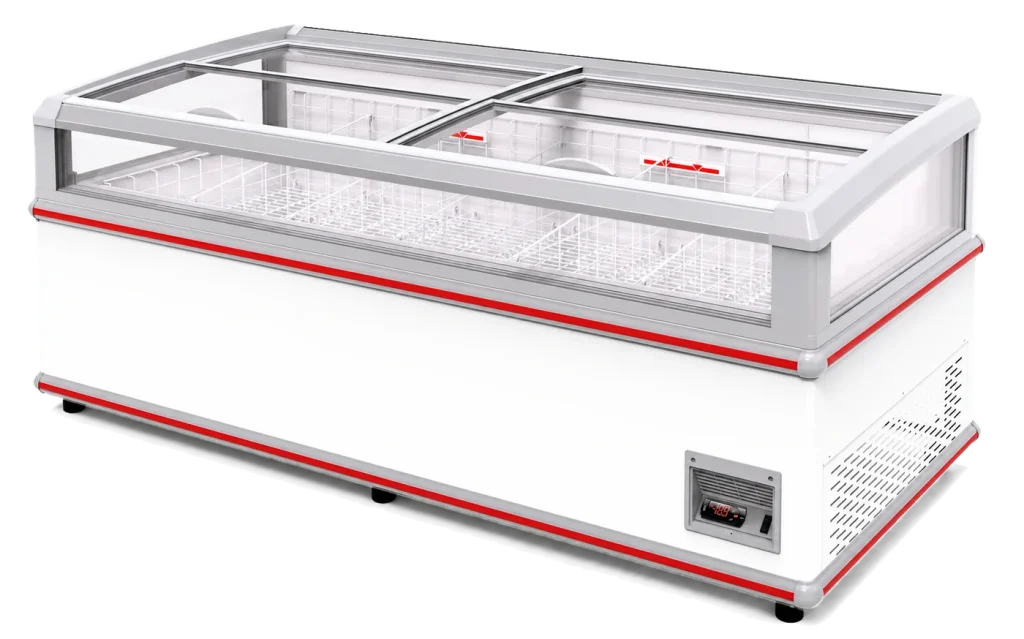 SM Deluxe Supermarket Ice Cream Freezer